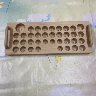 木頭製手工零件架/皮革 DIY 工藝零件工具架/木製工具收納架 /37圓孔置物架/電子零件收納盒/五金零件置物盒
