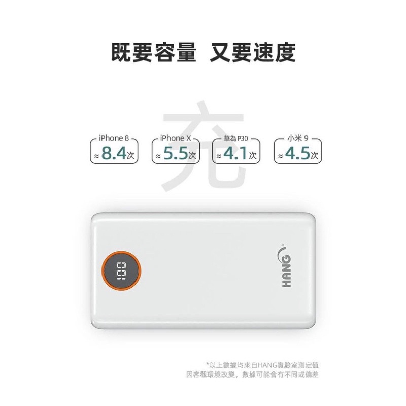 HANG PD3 26000mAh大容量行動電源 QC3.0 快充 移動電源