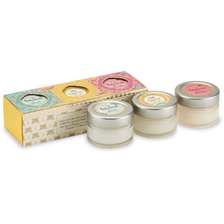 SABON 迷你身體磨砂膏禮盒 南歐水果市集/幸福饗宴/茗金合歡/茶語時光/白玫瑰/櫻花
