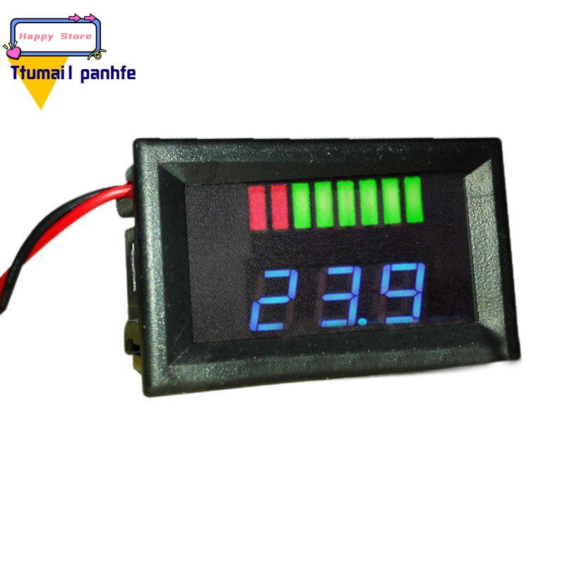 12V ACID Lead Battery Capacity Indicator Charge Level LED Te