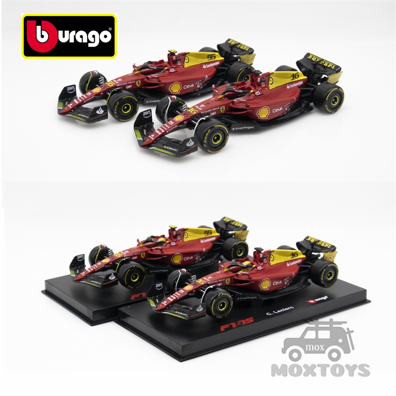 Bburago 1:43 F1 2022 法拉利 SF-75 #55 C.Saniz / #16 C.Leclerc 7