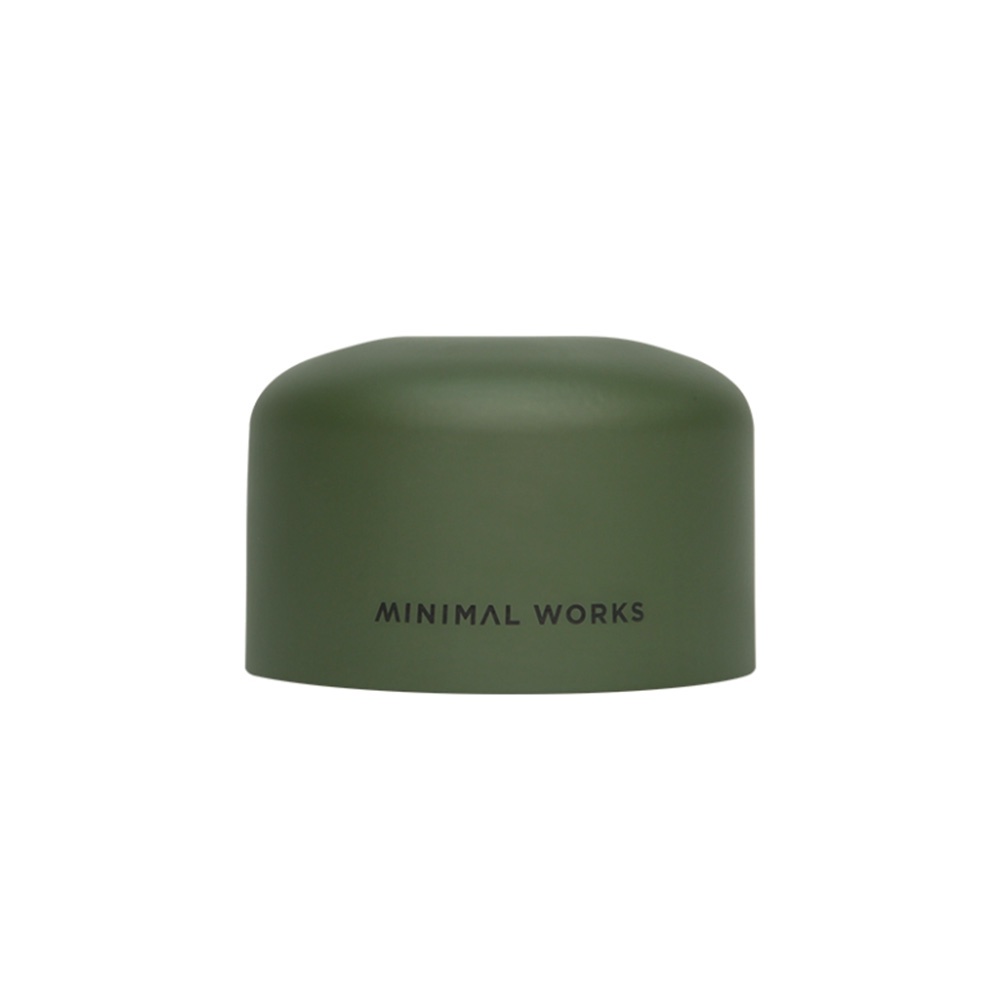 Minimal works 韓國 Gas canister mask金屬瓦斯罐套M橄欖綠/登山露營戶外野溪 #CM211