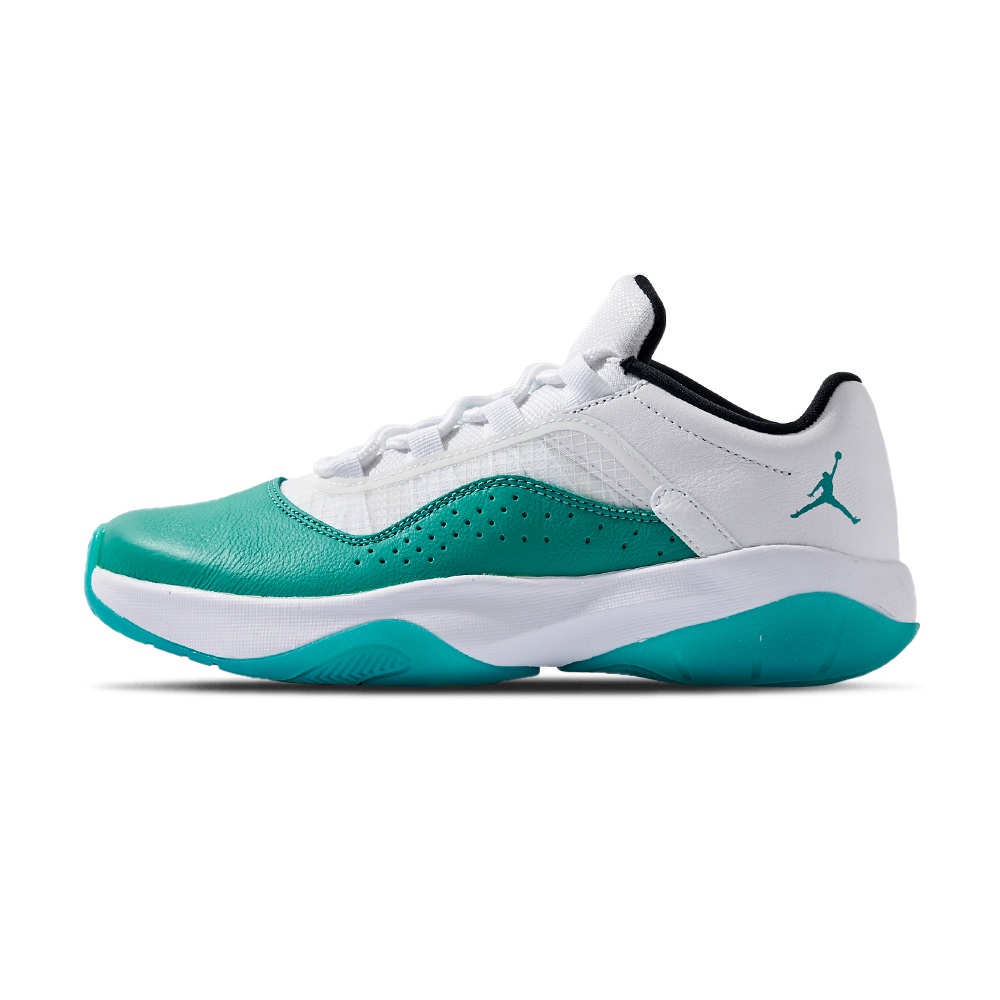 Nike W Air Jordan 11 CMFT Low 女 白綠 低筒 AJ11 休閒鞋 DV2629-103