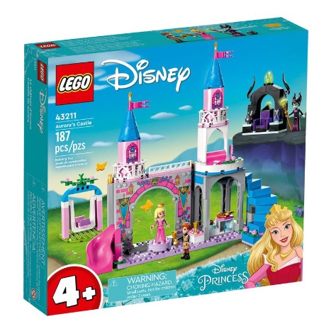 正版公司貨 LEGO 樂高 Disney系列 LEGO 43211 Aurora's Castle 睡美人城堡