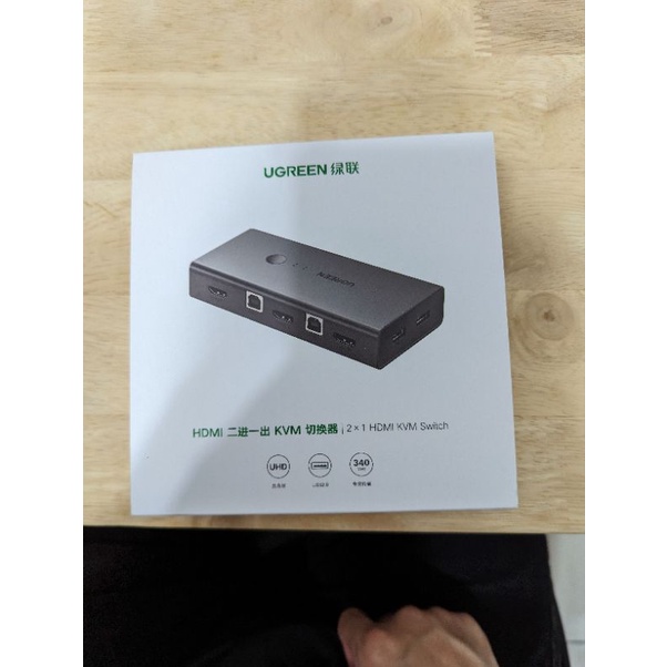 綠聯 CM200 2 Port HDMI KVM電腦切換器 4K*2K