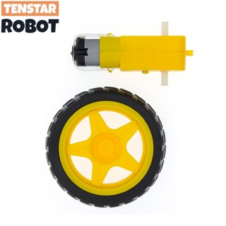 Tt motor 130motor motor Car wheels 機器人汽車車輪智慧汽車機器人齒輪電機適用於 Ard