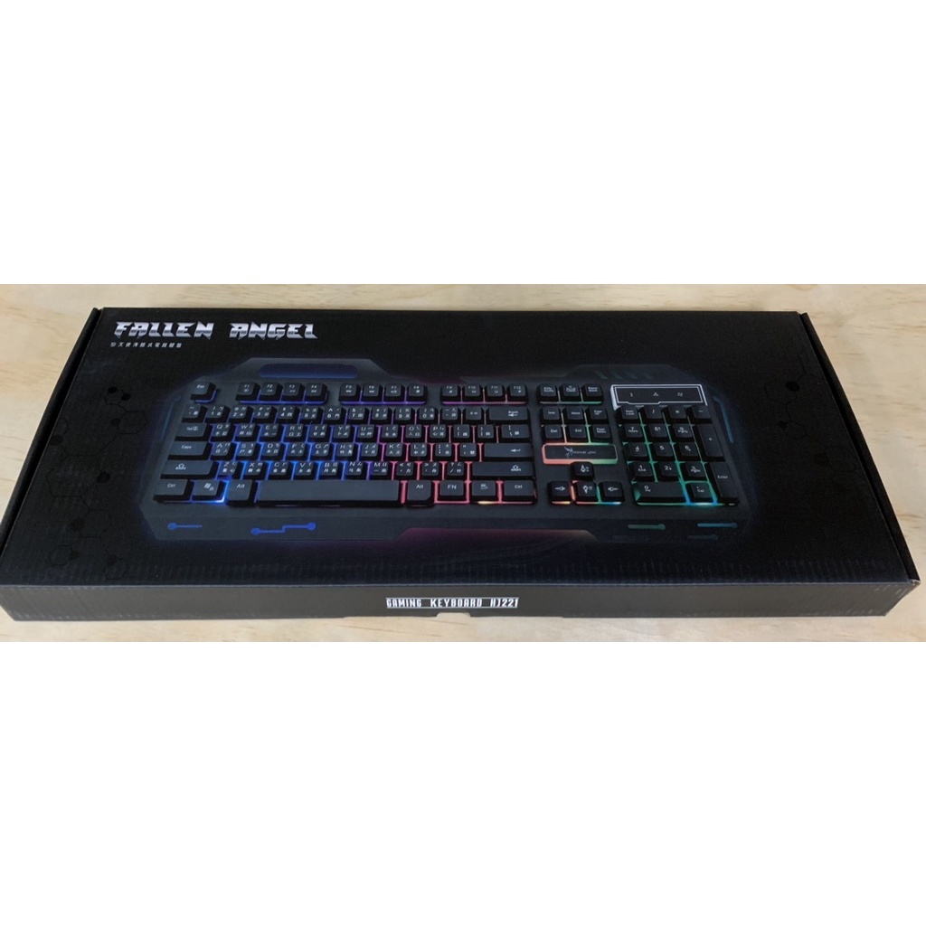 Hongjin HJ221 宏晉電競鍵盤，出清價，撿便宜