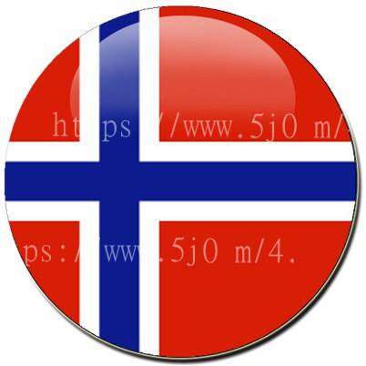 挪威 Norway 國旗 胸章 (別針) / 世界國旗
