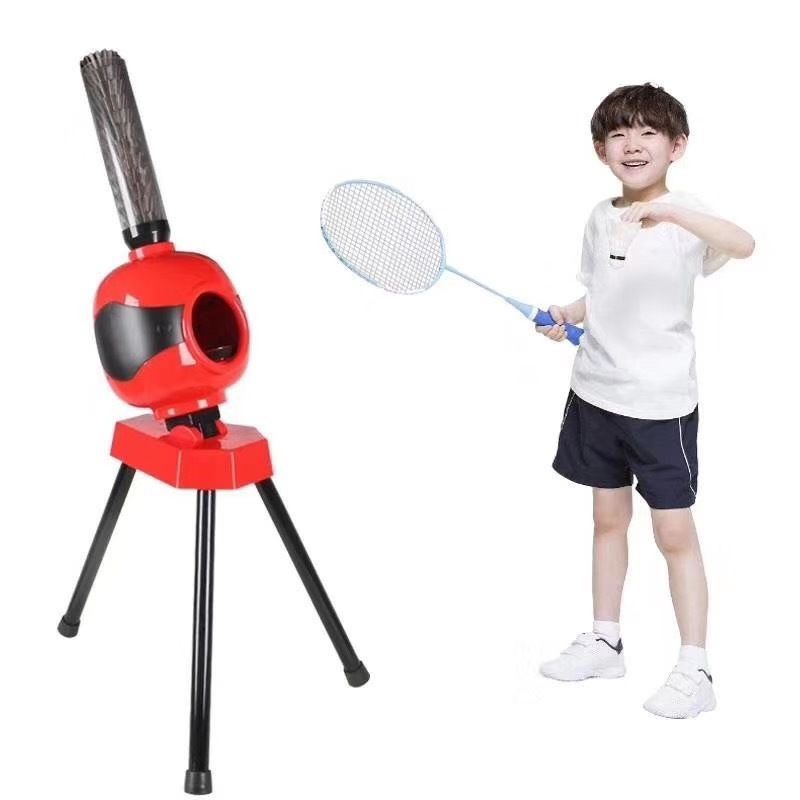 *熱銷*羽毛球 自動 發球機 充插電 羽毛球練習發球機 伸縮折疊喂球器