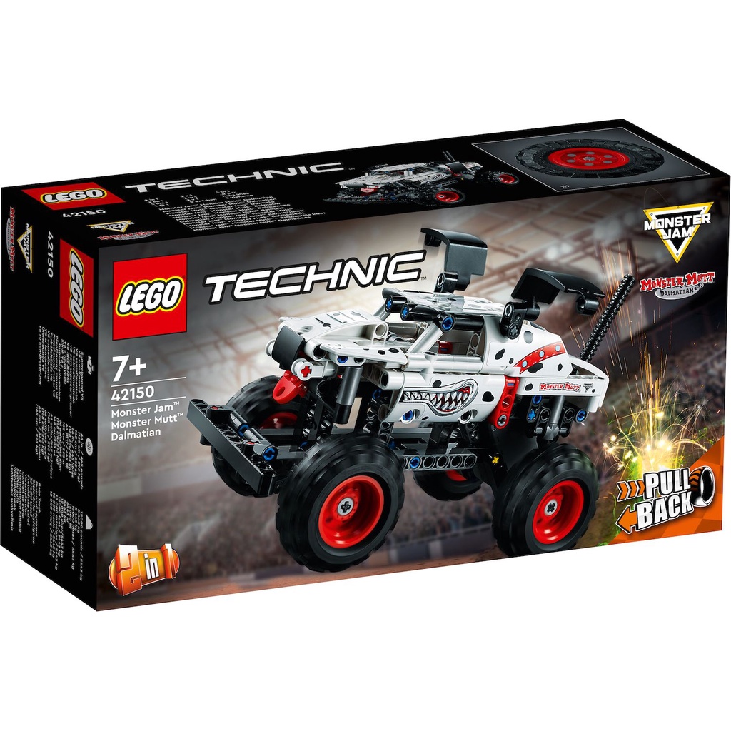 [飛米樂高積木專賣店] LEGO 42150 Technic-迴力卡車 Monster Mutt™