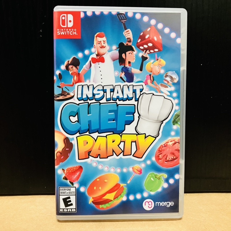 [Ns二手遊戲] 現貨 中文版&lt;即時廚師派對 Instant Chef Party&gt; Switch 多人 派對遊戲