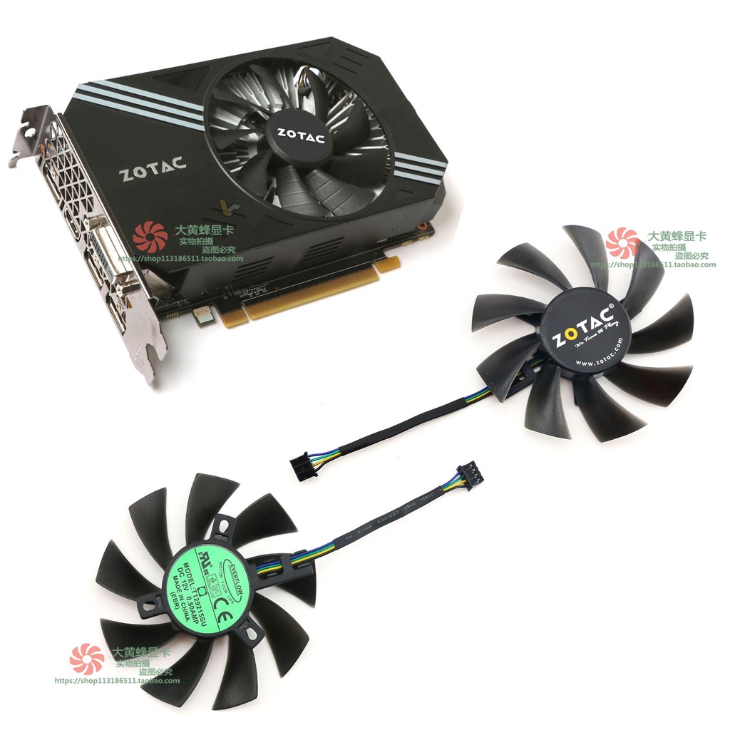 ZOTAC 倉庫24小時--索泰gtx1060gtx1050ti MINI P106-90 P106-100顯卡散熱風扇