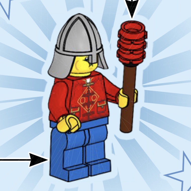 LEGO 80111 拆售 人偶 騎士  (附手持配件如圖片)