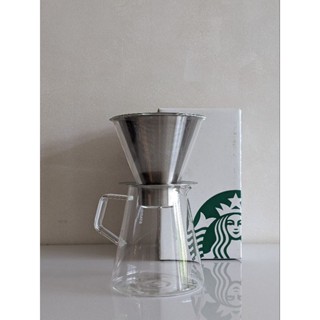 STARBUCKS星巴克 與 日本器具KINTO合作的不鏽鋼濾網咖啡沖煮濾器