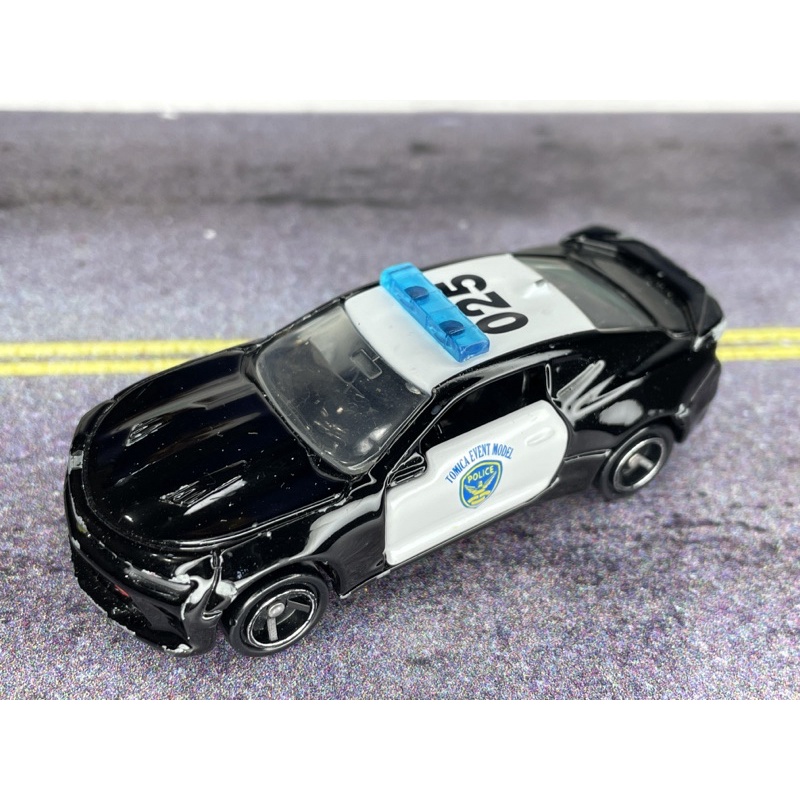 Tomica NO.25 雪佛蘭 警車 Chevrolet Camaro 會場限定 TEM Tomy