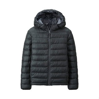 (120以下小尺寸特賣 ) 全新日本公司貨優衣庫UNIQLO 兒童極輕羽絨外套WARM PADDED (含帽)