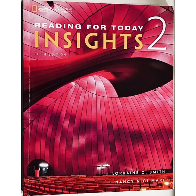 《Reading for Today 2：Insights》英文系用書｜語言用書｜ISBN 9781305579972