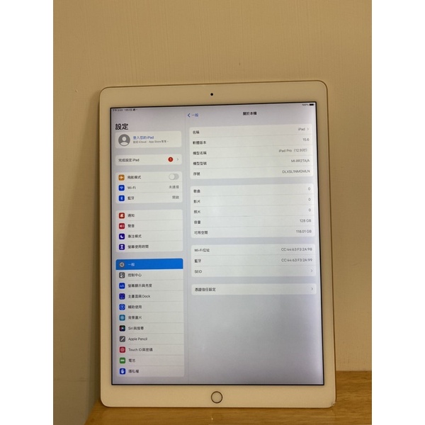 iPad Pro 12.9吋 128G