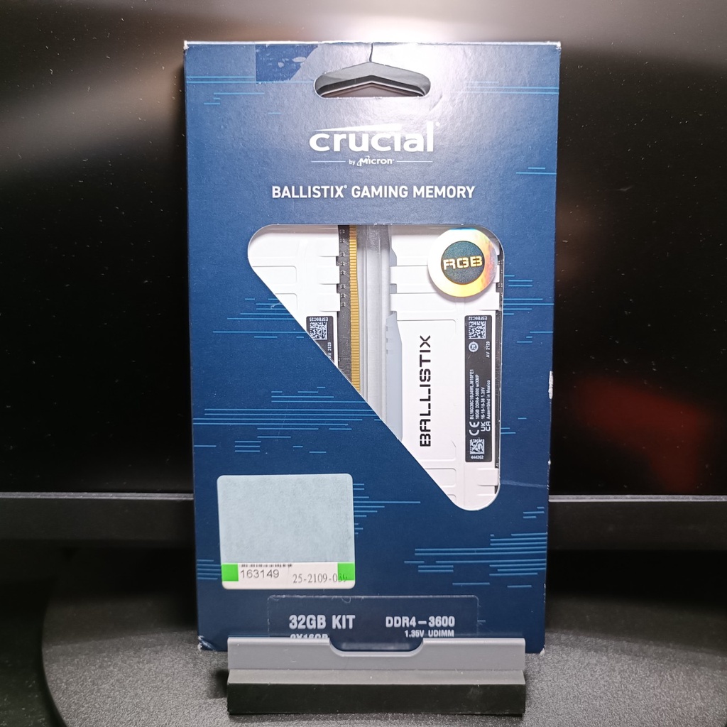 Ballistix Rgb 16gb 16gb Kit Ram Ballistix 3600 CRUCIAL BALLISTIX