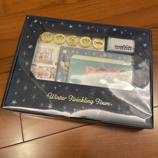 Tokyo Disney Sea 東京迪士尼海洋 冬季達菲家族 信紙卡片禮盒組