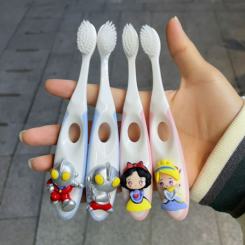 【N1ne】兒童卡通牙刷 奧特曼牙刷 萬毛超細寶寶牙刷3-6-12歲乳牙刷 公主軟毛訓練牙刷
