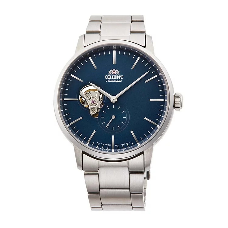 ORIENT 東方錶 RA-AR0101L《Semi-Skeleton系列 半鏤空機械腕錶》40mm/藍【第一鐘錶眼鏡】