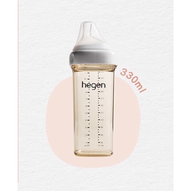 全新hegen 330ml奶瓶🍼包裝輕微破損