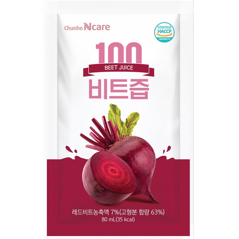 韓國 chunho ncare 甜菜根 紅菜根 果汁