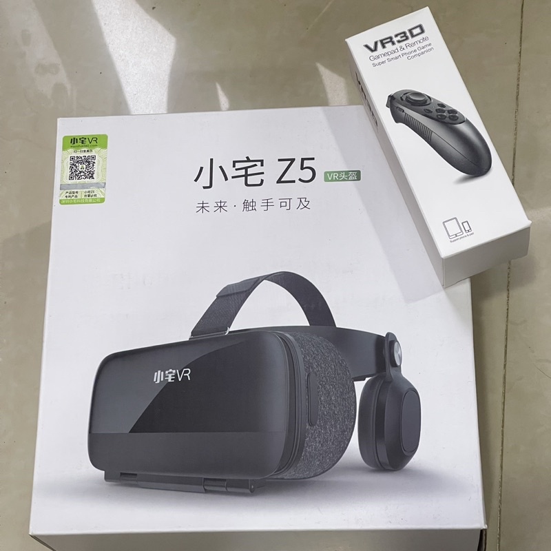 小宅VR Z5 青春版 立體眼鏡 附藍芽遙控器