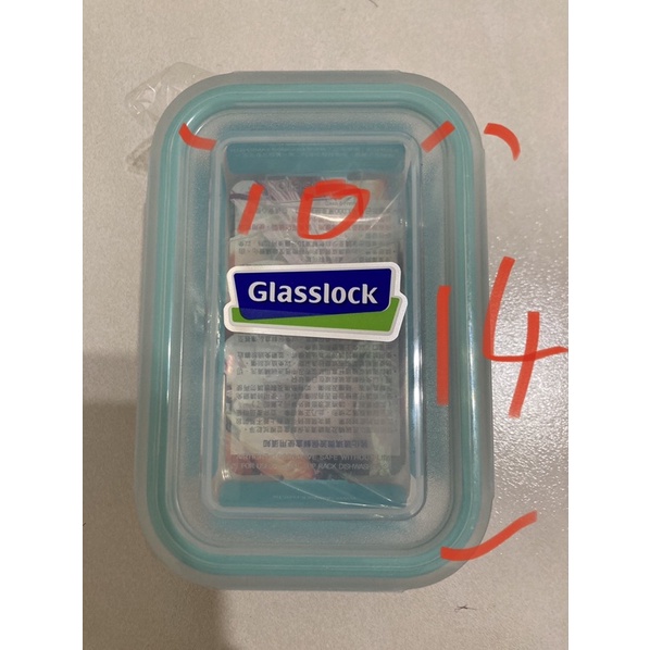 全新 Glasslock 強化玻璃 400毫升 微波保鮮盒 保鮮盒 玻璃保鮮 便當盒 密封罐