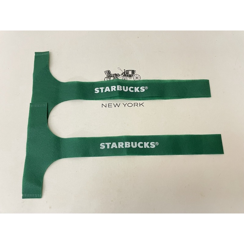 Starbucks星巴克風單杯飲料提袋2件組