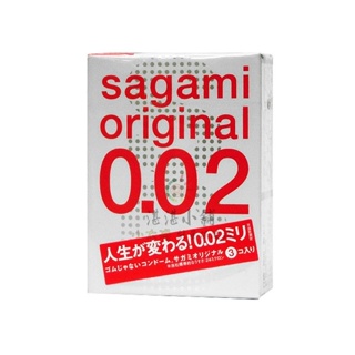 SAGAMI 相模元祖 保險套 0.02 3片裝 / 12片裝