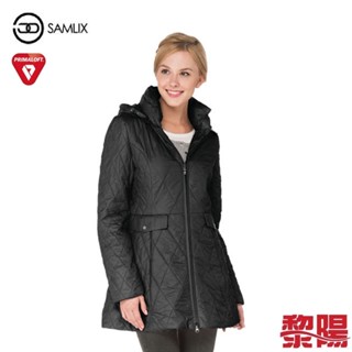 SAMLIX 山力士 36614 輕量化保暖外套 女款 (黑) 顯瘦修身/PRIMALOFT/輕量透氣 04S36614