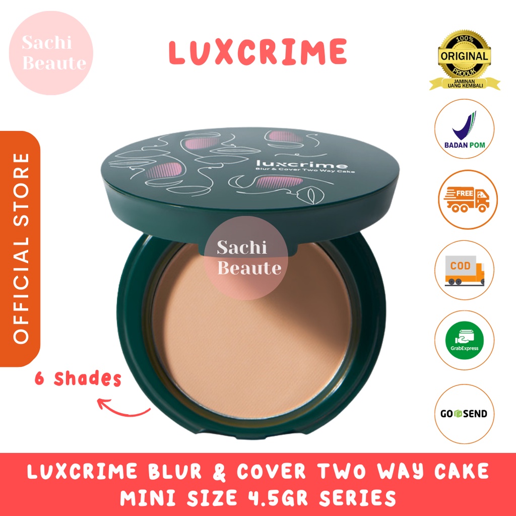 Luxcrime Blur Cover 兩用蛋糕迷你尺寸奶油蛋奶凍