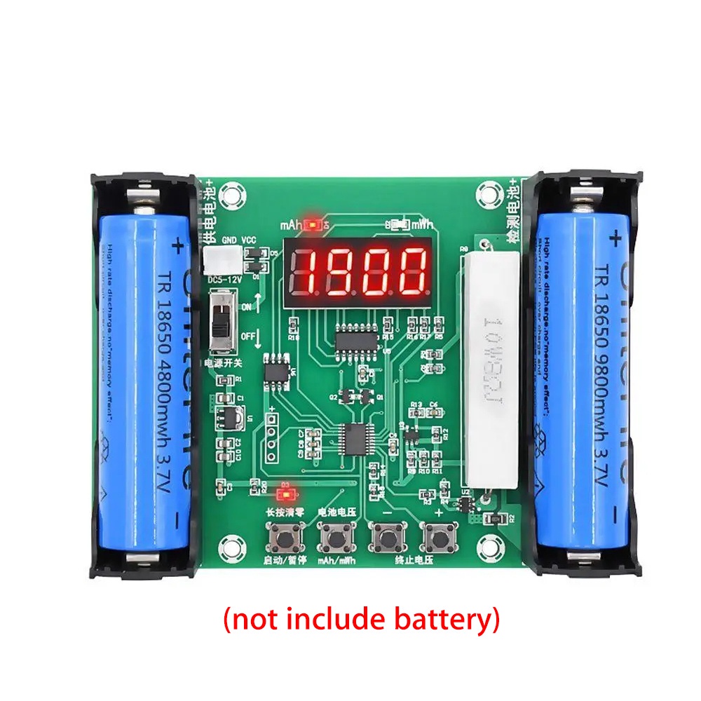 现货秒发 Xh-m240 電池容量測試儀 mAh mWh 用於 18650 鋰電池數字測量鋰電池功率檢測器