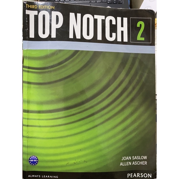 TOP NOTCH 2 二手的英文課本