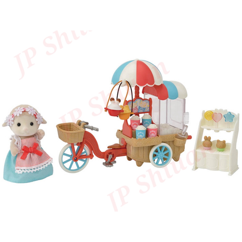 🌟現貨🌟日本 Sylvanian Families 森林家族 遊樂園 商店 系列 綿羊 爆米花 餐車
