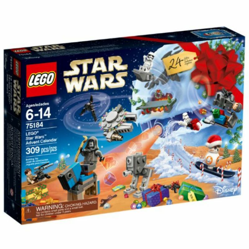 LEGO 75184 Star Wars - 樂高 星際大戰倒數聖誕月曆降臨2017 聖誕節 - 全新 - 正版
