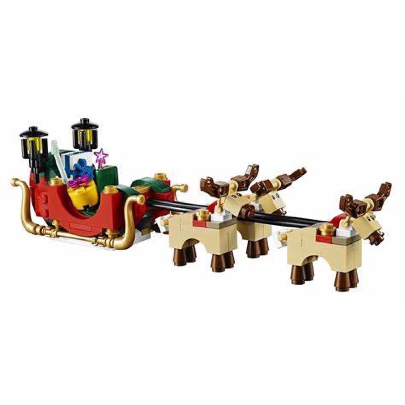 ［絕版正品］樂高二手（lego 10245）-拆賣聖誕麋鹿雪橇