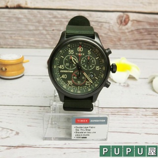 *PUPU屋* TIMEX TW2T72800 Expedition 三眼 軍錶 Indiglo 冷背光 手錶 全新現貨