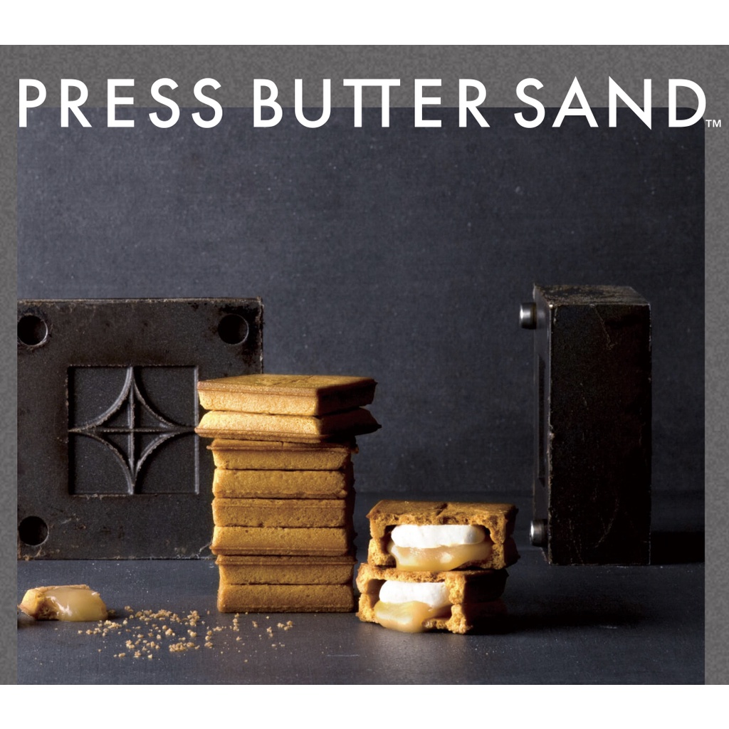 [預購]2/13出貨 🇯🇵日本新鮮正貨 PRESS BUTTER SAND 超人氣焦糖奶油餅乾