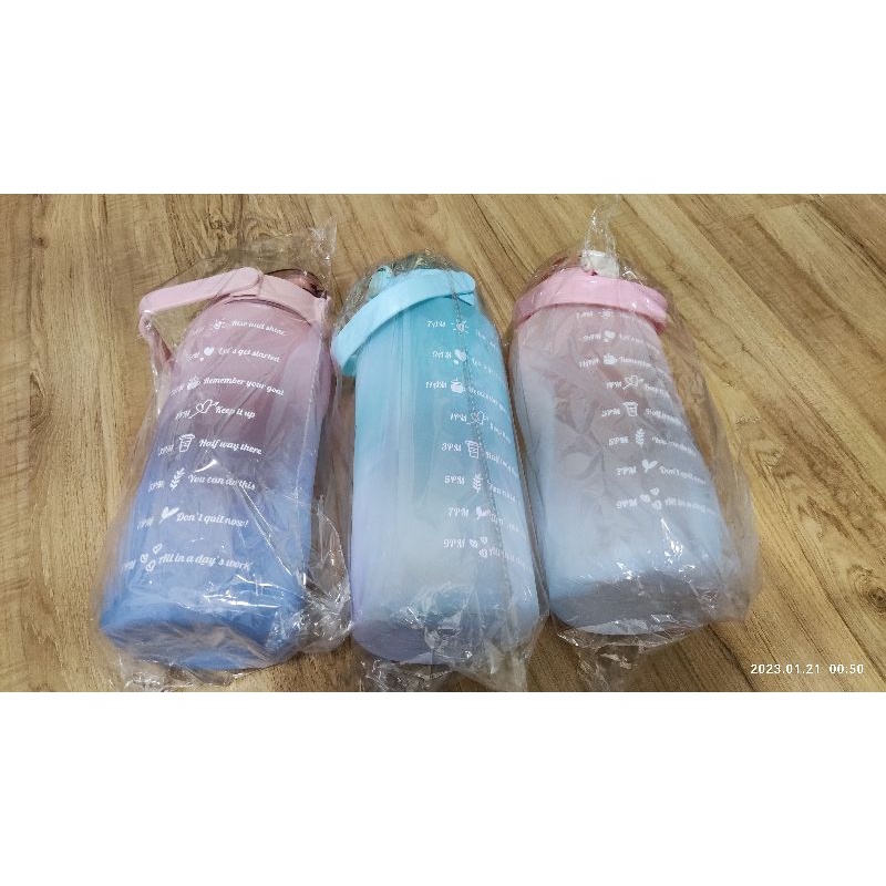 2000ml彩色漸層水瓶水壺2000ml 3個299 閨蜜水壺/禮物