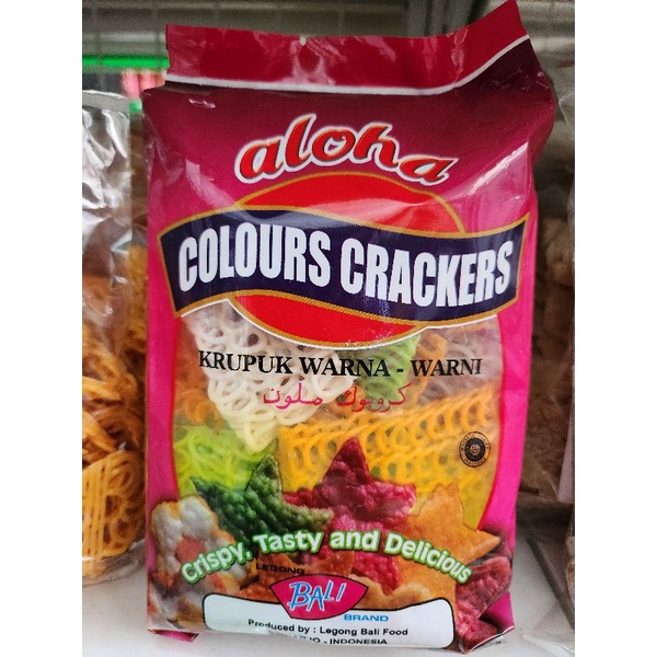 krupuk warna warni aloha