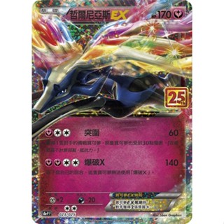 [ALG卡牌專門] 寶可夢PTCG 中文版 哲爾尼亞斯EX 25週年 頂級收藏箱 S8a-P 023/025 特典 閃卡