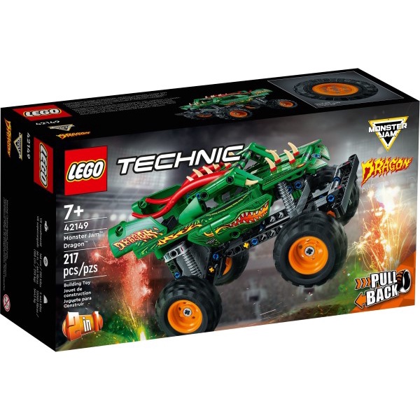 汐止 好記玩具店 LEGO 樂高積木 Technic 科技系列 42149 迴力怪獸卡車 龍 Dargon 新品