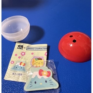 全新 藏壽司 富士山kitty 磁鐵 富士山凱蒂