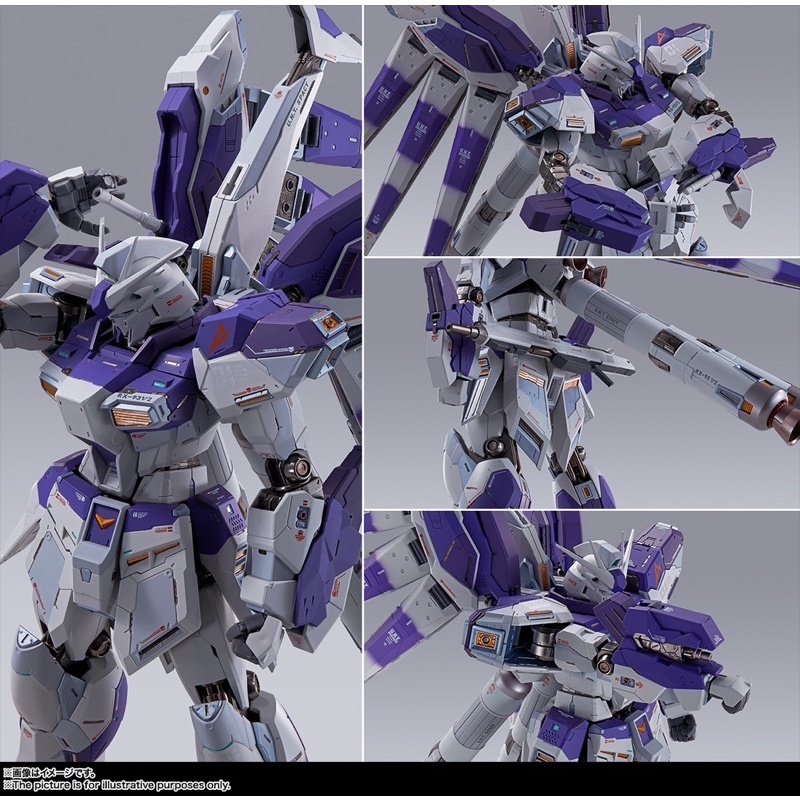 Metal Build 合金鋼彈 Hi-v 海牛本體+魂商限定配件包