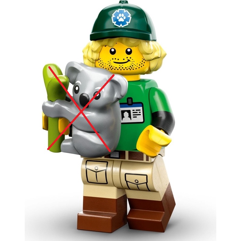 『Arthur樂高』LEGO 71037 Minifigures 24代 人偶包 無尾熊 動物保育員