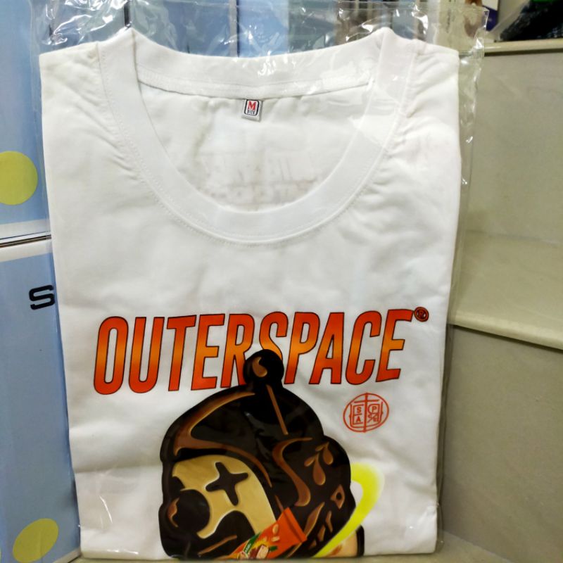 全新未拆 outerspace x 77乳加聯名T恤 M號