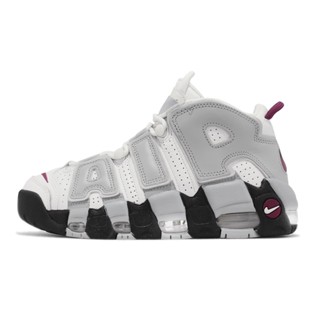 Nike Wmns Air More Uptempo 白 灰 酒紅 大AIR 女鞋 休閒鞋 ACS DV1137-100